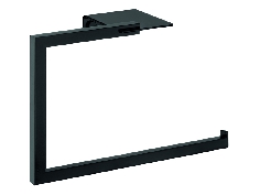 Anneau lavabo noir PLEXO