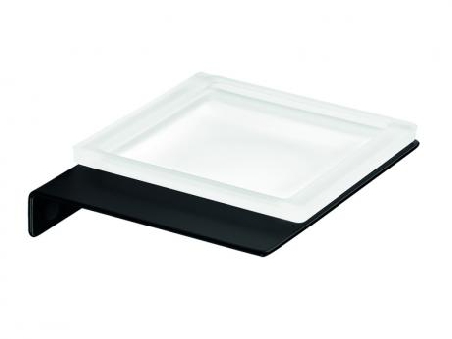 Porte-savon mural noir PLEXO Porte-savon mural noir PLEXO