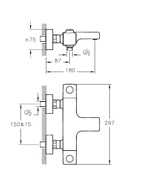 AQUAHEAT S thermostatique Bain/douche-1