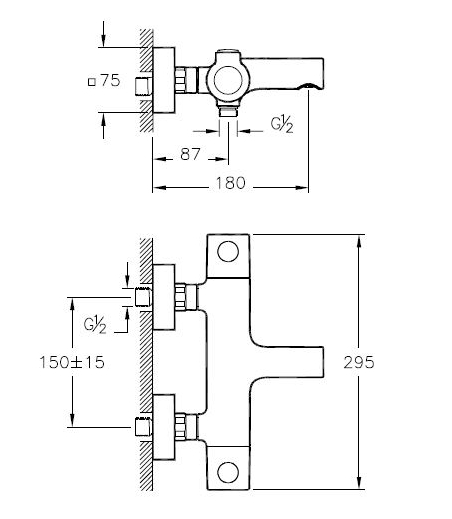 AQUAHEAT R thermostatique Bain/douche-1 AQUAHEAT R thermostatique Bain/douche-1