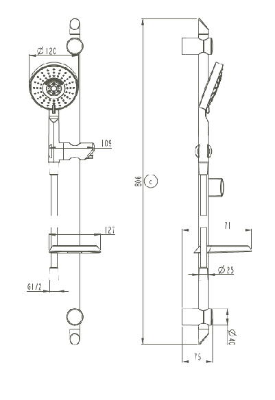 Master Slot set de douche-0 Master Slot set de douche-0