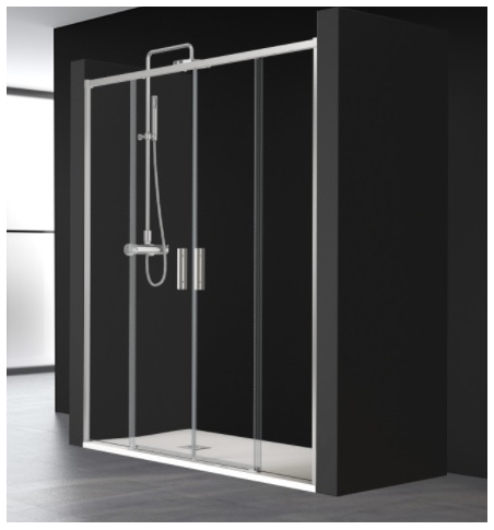 Porte de douche coulissante SA325-0 Porte de douche coulissante SA325-0