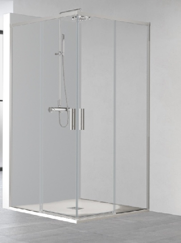 Porte de douche coulissante accès d'angle SA320-1 Porte de douche coulissante accès d'angle SA320-1