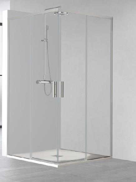 Porte de douche coulissante accès d'angle SA320-1 Porte de douche coulissante accès d'angle SA320-1
