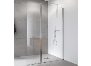 Paroi de douche fixe + volet mobile HP240-1 Paroi de douche fixe + volet mobile HP240-1