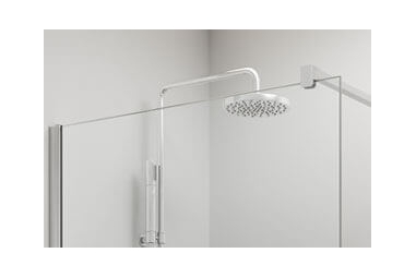 Paroi de douche fixe + volet mobile HP240-2 Paroi de douche fixe + volet mobile HP240-2