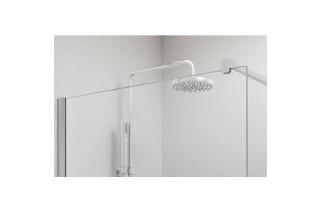 Paroi de douche fixe + volet mobile HP240-2 Paroi de douche fixe + volet mobile HP240-2