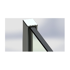 Paroi de douche fixe 8mm Nidia3 2