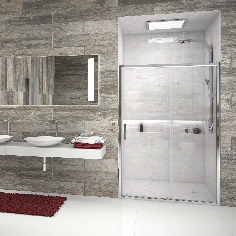 Porte de douche coulissante frontale DIDA1