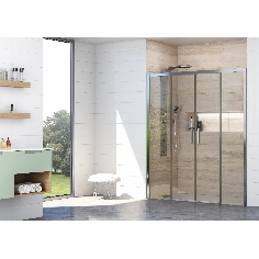 Porte de douche coulissante frontale IRIS4