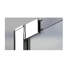 Porte de douche coulissante frontale IRIS4 2