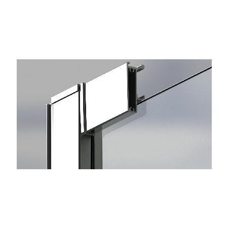 Porte de douche coulissante frontale IRIS1-3