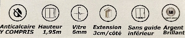 Paroi fixe latérale pour union DIDA/IRIS-5 Paroi fixe latérale pour union DIDA/IRIS-5