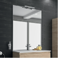 Miroir sur plan hauteur 110 cm