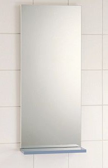 Miroir LM avec tablette L35*P12.2*H80cm  