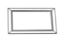 Miroir avec éclairage LED et 1 antibuée L100*P4.3*H80cm- H/V